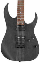 Elektrische gitaar in str-vorm Ibanez RGRT421 WK Standard - Weathered black
