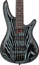 Solid body elektrische bas Ibanez Premium SR1320SB AVL 5-String - Aqua wave low gloss