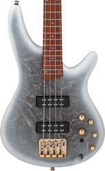 Solid body elektrische bas Ibanez Standard SR300EDX FBM Ltd - Frozen Black Glacier Matte