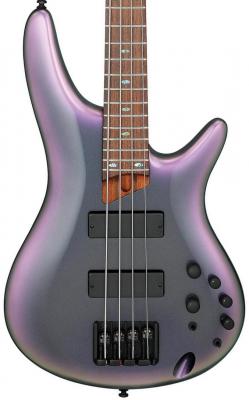 Solid body elektrische bas Ibanez SR500E BAB Standard - Black aurora burst