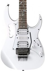 Elektrische gitaar in str-vorm Ibanez Steve Vai JEMJR WH - White