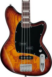 Solid body elektrische bas Ibanez Talman Bass Standard TMB400TA IAB - Iced Americano Burst