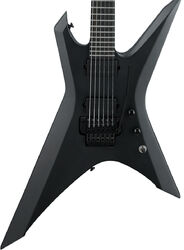 Metalen elektrische gitaar Ibanez XPTB620 BKF Iron Label - Black flat