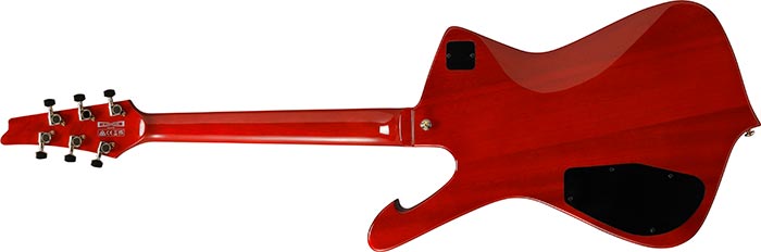 Ibanez Ic420fm Crs Iceman 2h Ht Jat - Cherry Sunburst - Retro-rock elektrische gitaar - Variation 1