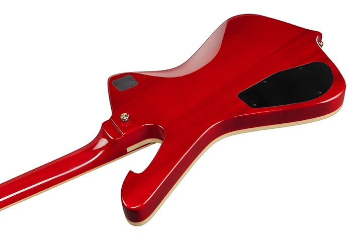 Ibanez Ic420fm Crs Iceman 2h Ht Jat - Cherry Sunburst - Retro-rock elektrische gitaar - Variation 3