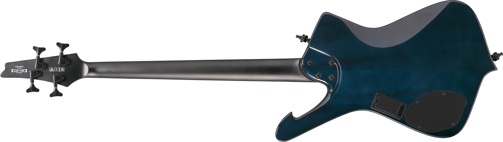 Ibanez Icb720fm Cbs Iceman Active Pp - Cosmic Blue Starburst - Solid body elektrische bas - Variation 1