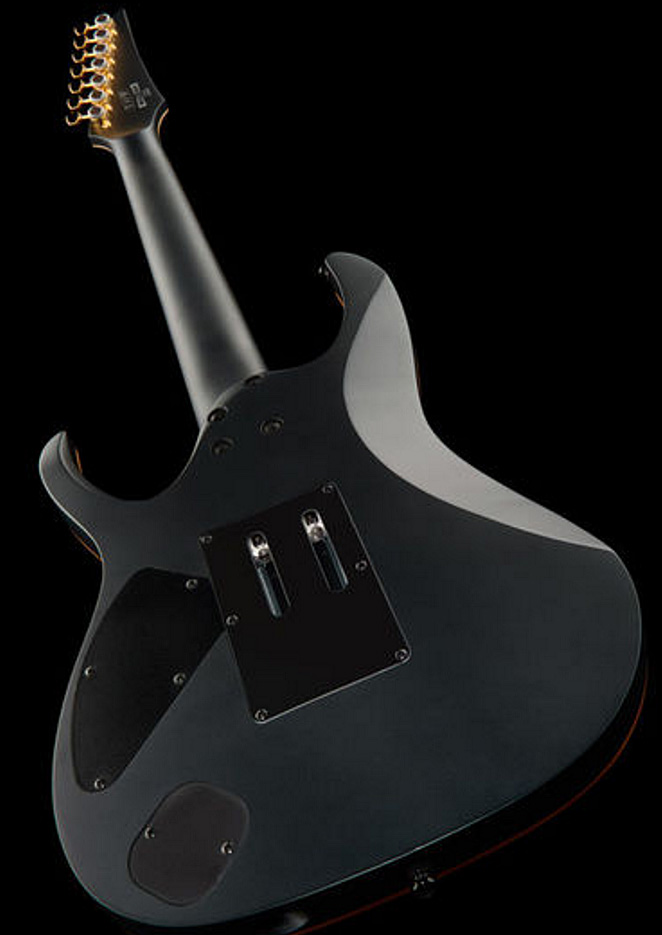 Ibanez Jake Bowen Jbm27 Signature 7c 2h Fr Rw - Black Flat - Elektrische gitaar in Str-vorm - Variation 3