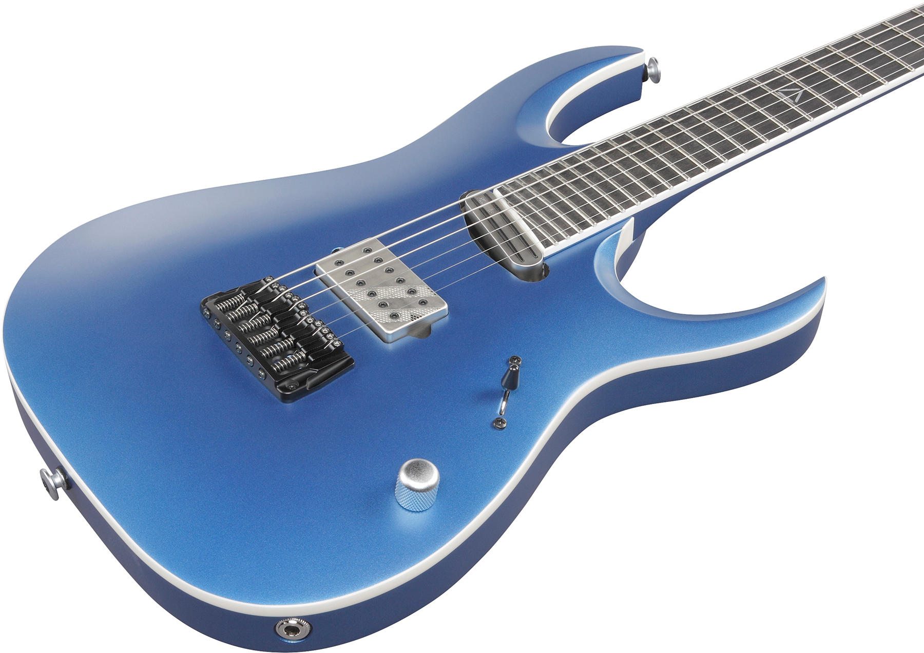 Ibanez Jake Bowen Jbm9999 Amm Jap Signature Hst Dimarzio Ht Eb - Azure Metallic Matte - Elektrische gitaar in Str-vorm - Variation 2