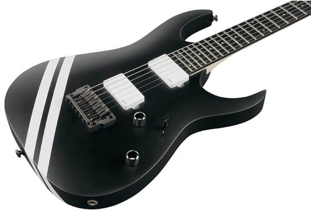 Ibanez Jb Brubaker Jbbm30 Bkf Signature Hh Emg Ht Eb - Black Flat - Elektrische gitaar in Str-vorm - Variation 2