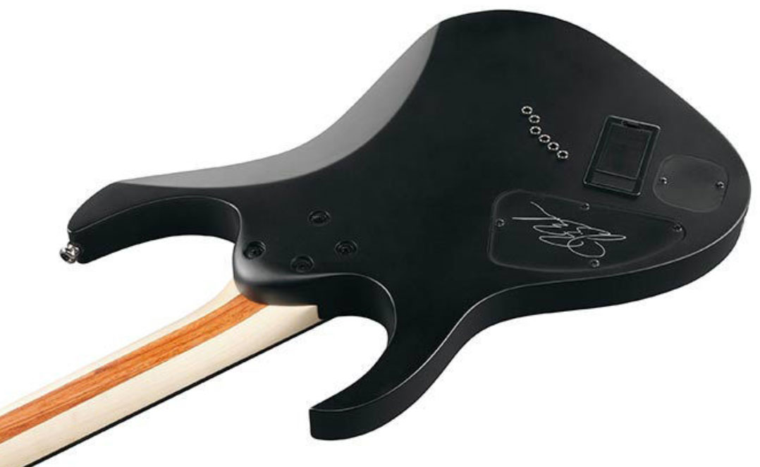 Ibanez Jb Brubaker Jbbm30 Bkf Signature Hh Emg Ht Eb - Black Flat - Elektrische gitaar in Str-vorm - Variation 3