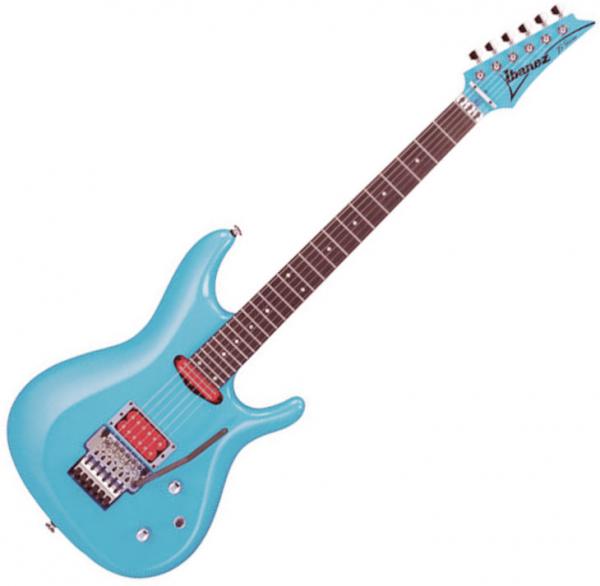 Solid body elektrische gitaar Ibanez Joe Satriani JS2410 SYB Prestige Japan - Sky blue