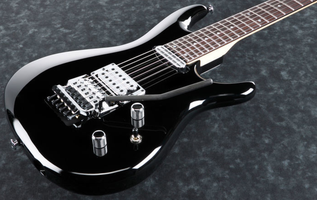 Ibanez Joe Satriani Js2450 Mcb Prestige Japan  Hh Dimarzio Fr Rw - Muscle Car Black - Elektrische gitaar in Str-vorm - Variation 2