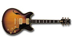 Ibanez John Scofield Jsm100 Vt Prestige Japon Signature Hh Ht Eb - Vintage Sunburst Vt - Semi hollow elektriche gitaar - Variation 1