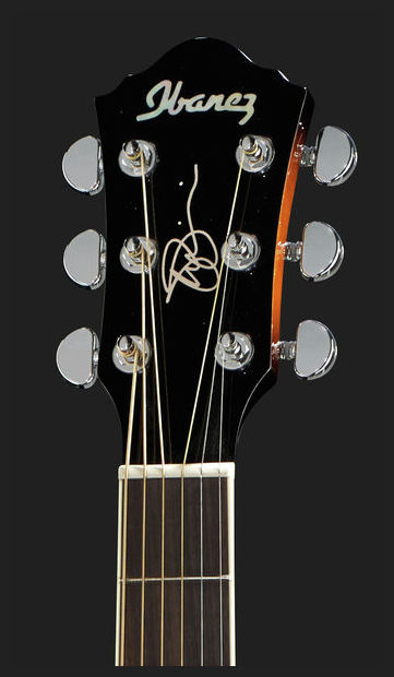 Ibanez Joe Satriani Jsa5 Vb Cw Epicea Acajou Rw - Vintage Sunburst - Westerngitaar & electro - Variation 10