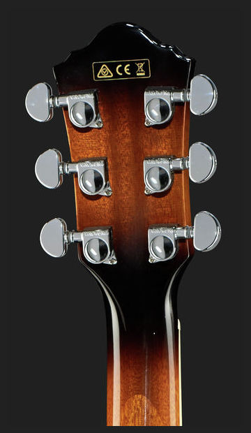 Ibanez Joe Satriani Jsa5 Vb Cw Epicea Acajou Rw - Vintage Sunburst - Westerngitaar & electro - Variation 11