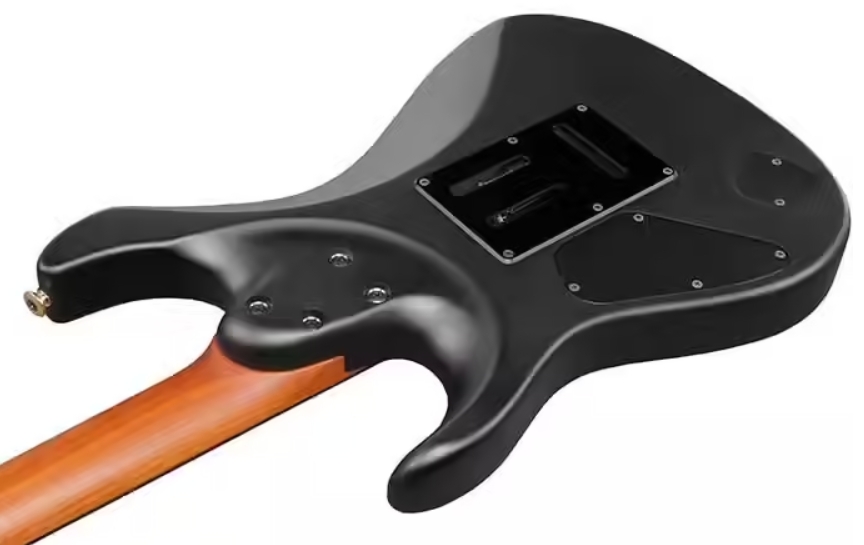 Ibanez Kiko Loureiro Kiko300 Rrt Prestige Jap Signature Hsh Dimarzio Fr Rw - Ruby Red Sunburst Flat - Elektrische gitaar in Strat vorm - Variation 3