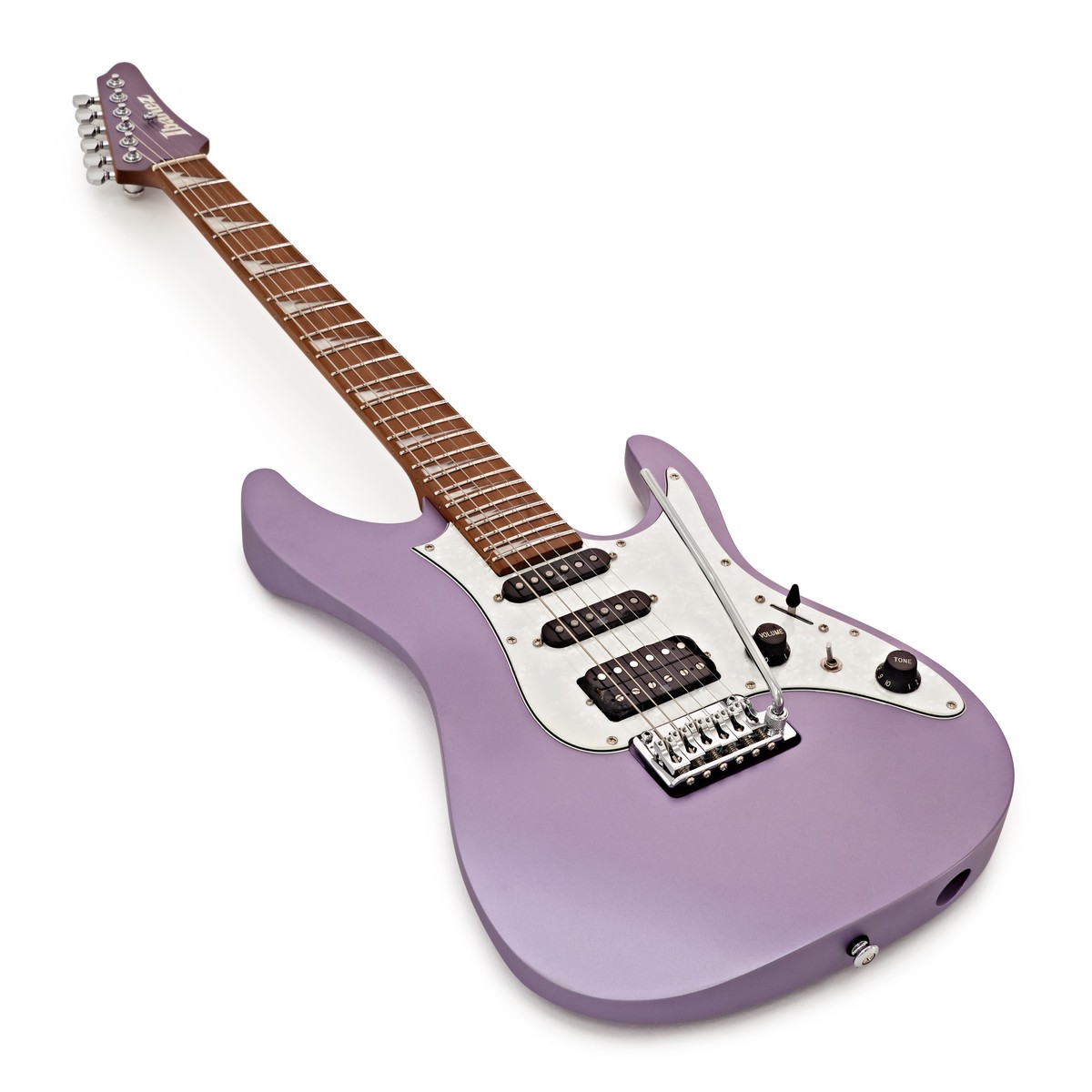 Ibanez Mario Camarena Mar10 Lmm Premium Signature Hss Trem Mn +housse - Lavender Metallic Matte - Elektrische gitaar in Str-vorm - Variation 2