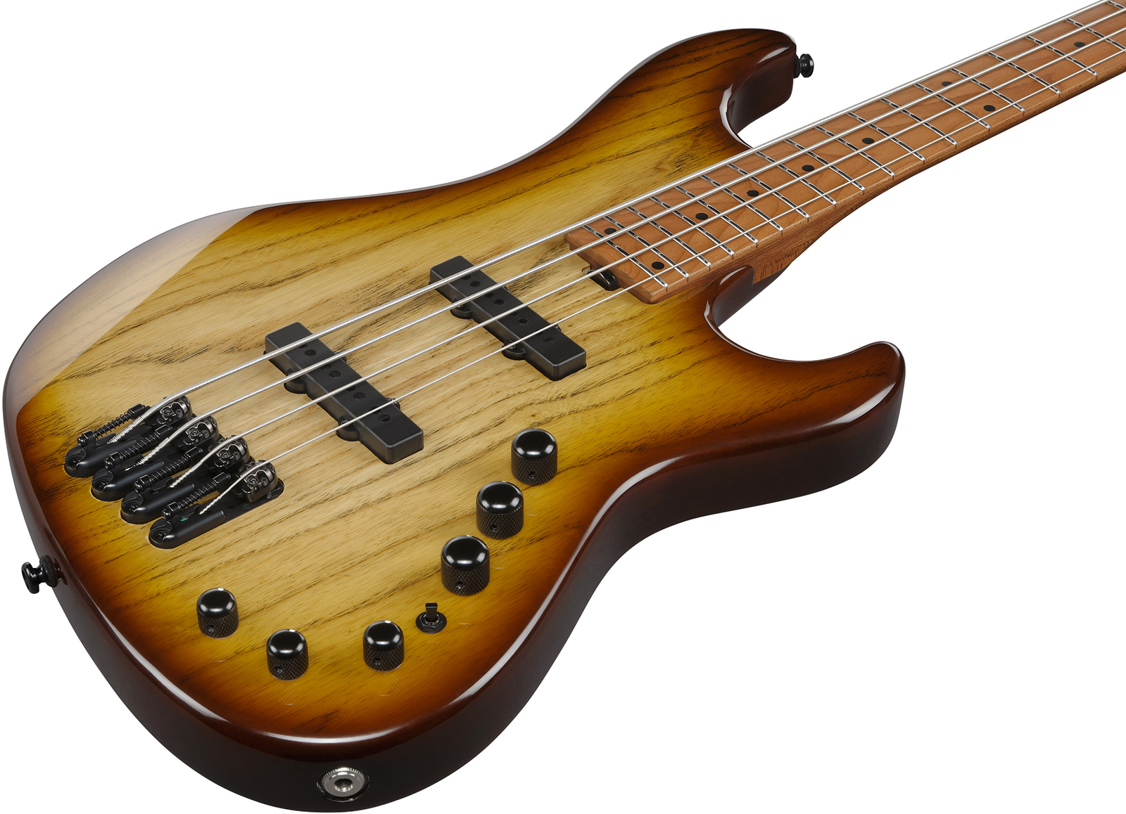 Ibanez Mdm1300 Nab Mode Active Mn - Natural Stained Amber Burst - Solid body elektrische bas - Variation 2