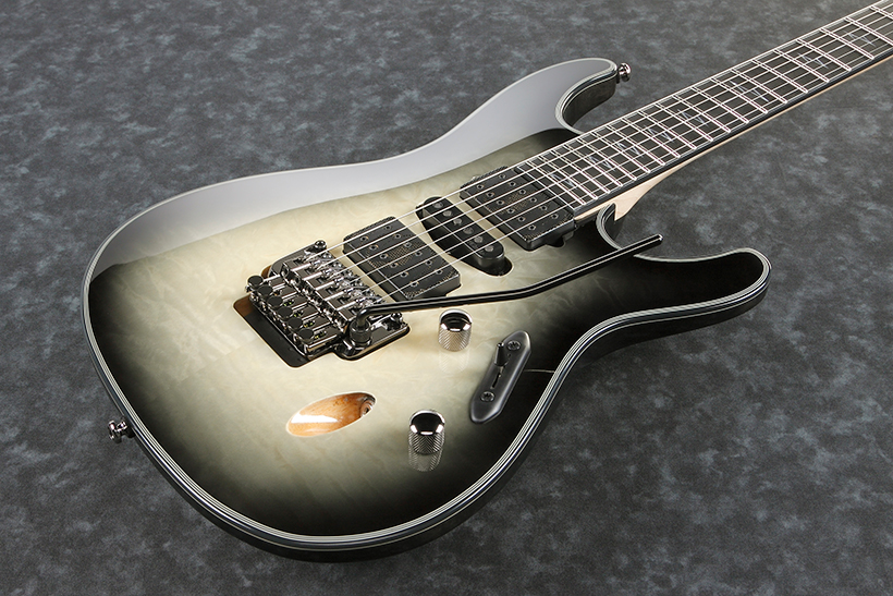 Ibanez Nita Strauss Jiva10 Dsb Signature Hsh Dimarzio Fr Eb - Deep Space Blonde - Elektrische gitaar in Str-vorm - Variation 1