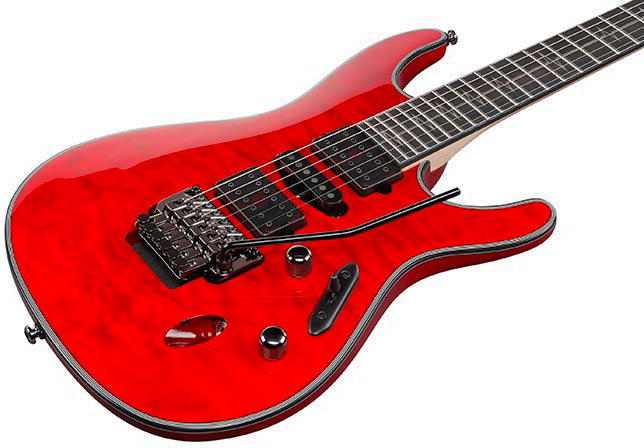 Ibanez Nita Strauss Jiva10r Trc Signature Hsh Dimarzio Fr Eb - Torch Red - Elektrische gitaar in Strat vorm - Variation 2
