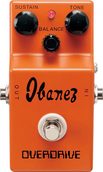 Overdrive/distortion/fuzz effectpedaal Ibanez OD850 Classic Overdrive