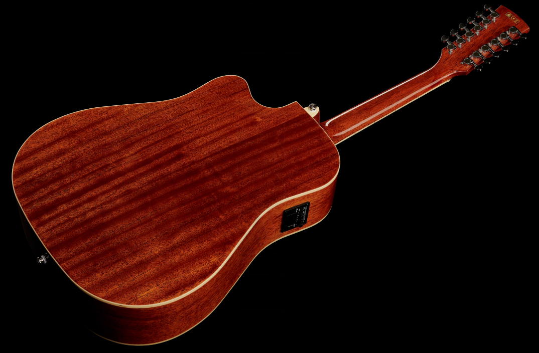 Ibanez Pf1512ece Nt Performance Dreadnought Cw 12c Epicea Acajou Lau - Natural - Folk gitaar - Variation 1