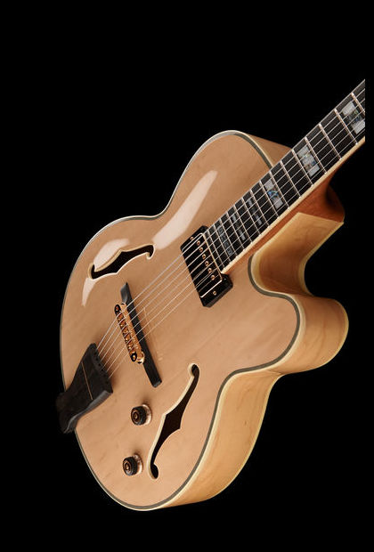 Ibanez Pat Metheny Pm200 Nt Prestige Japon Signature H Ht Eb - Natural - Hollow bodytock elektrische gitaar - Variation 12