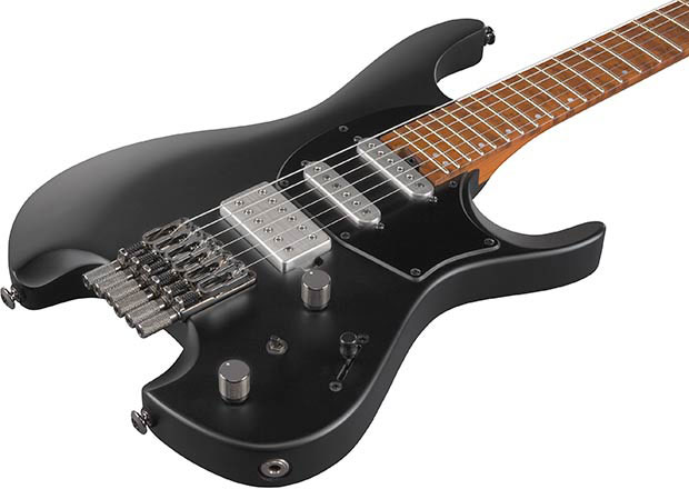 Ibanez Q54 Bkf Quest 2h Ht Mn - Black Flat - Metalen elektrische gitaar - Variation 2