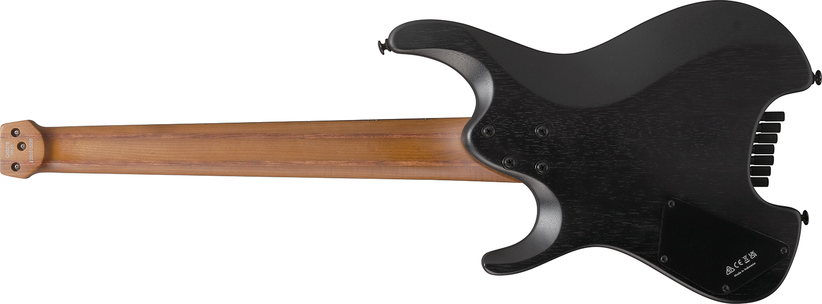 Ibanez Qx527b Wk Quest 7c 2h Ht Eb - Weathered Black - Double cut gitaar - Variation 1