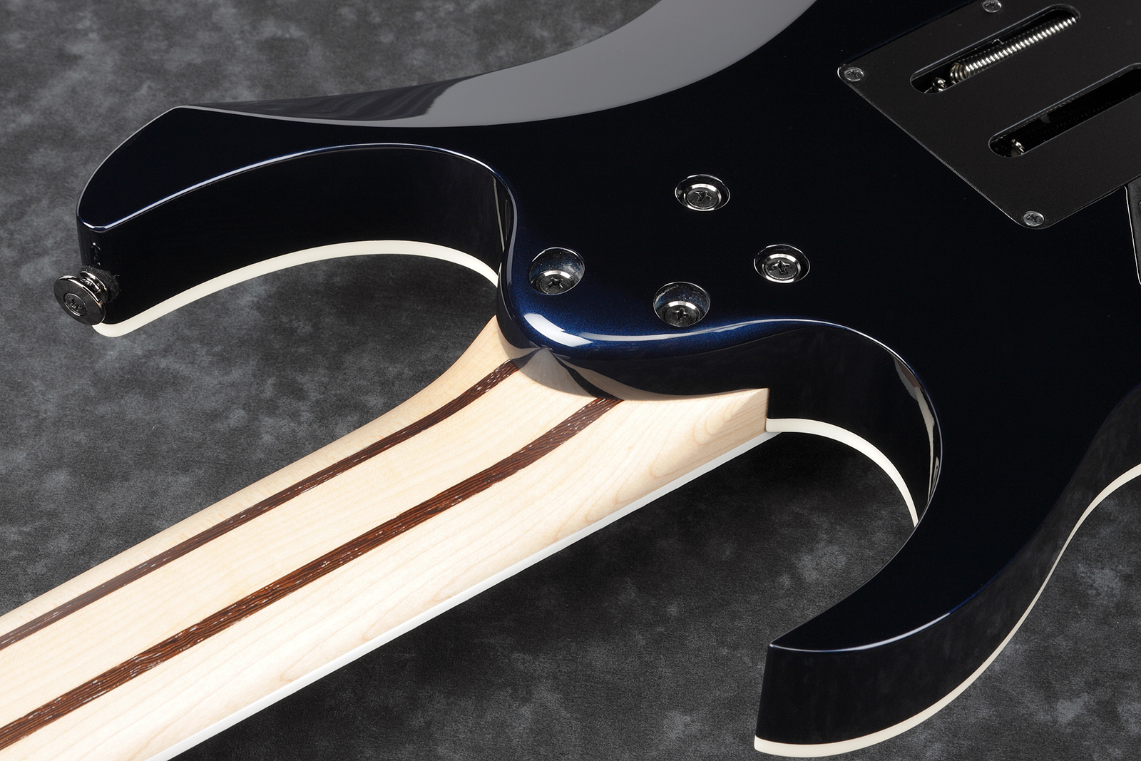 Ibanez Rg2027rxl Dtb Prestige Jap 7c Baryton 2h Dimarzio Fr Rw - Dark Tide Blue - Bariton elektrische gitaar - Variation 4