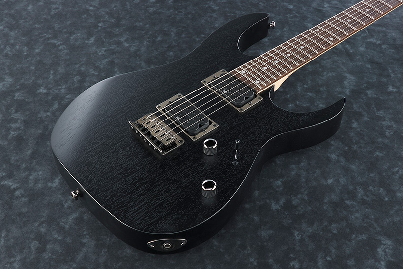 Ibanez Rg421 Wk Hh Ht Rw - Weathered Black - Elektrische gitaar in Str-vorm - Variation 2