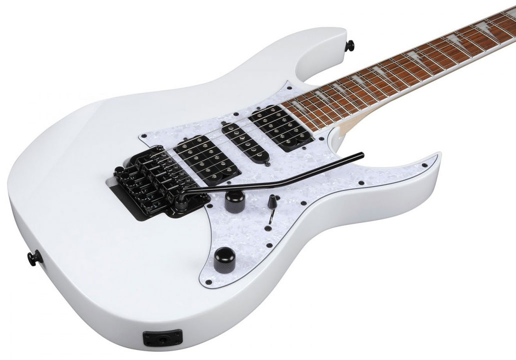 Ibanez Rg450dxb Wh Standard Hsh Fr Jat - White - Elektrische gitaar in Str-vorm - Variation 2