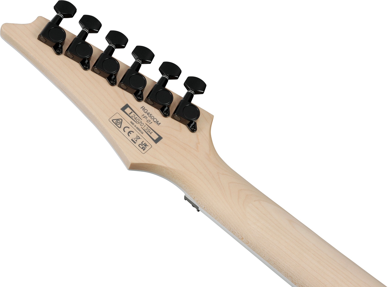 Ibanez Rg450qmb Tgb Standard Hsh Trem Jat - Transparent Gray Burst - Elektrische gitaar in Strat vorm - Variation 4