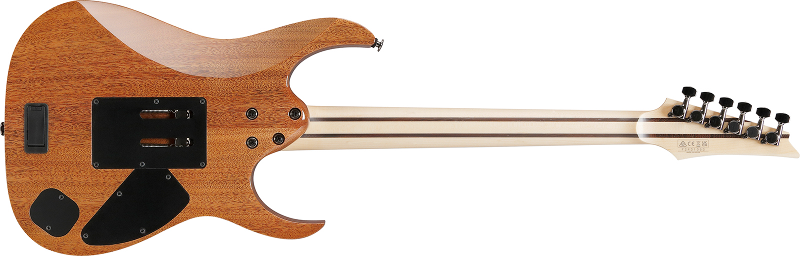 Ibanez Rg5120ml Fcn Lh Prestige Jap Gaucher 2h Fishman Fluence Fr Mn - Frozen Ocean - Elektrische gitaar in Strat vorm - Variation 1