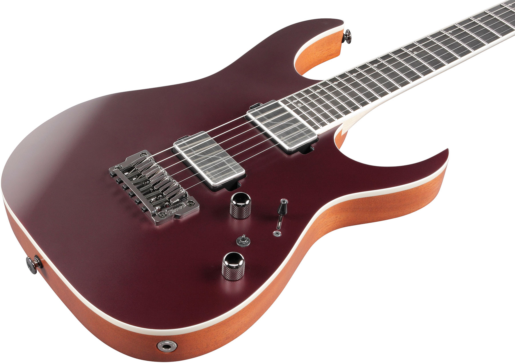 Ibanez Rg5121 Bcf Prestige Jap Hh Fishman Fluence Ht Eb - Burgundy Metallic Flat - Elektrische gitaar in Str-vorm - Variation 2