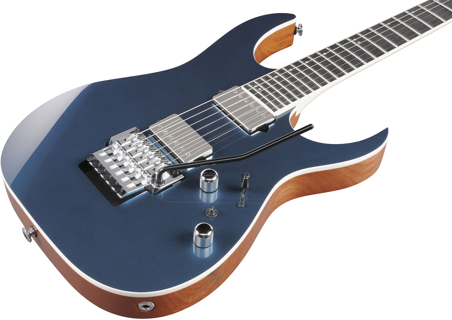 Ibanez Rg5320c Dfm Prestige Jap Hh Dimarzio Fr Eb - Deep Forest Green Metallic - Elektrische gitaar in Str-vorm - Variation 2