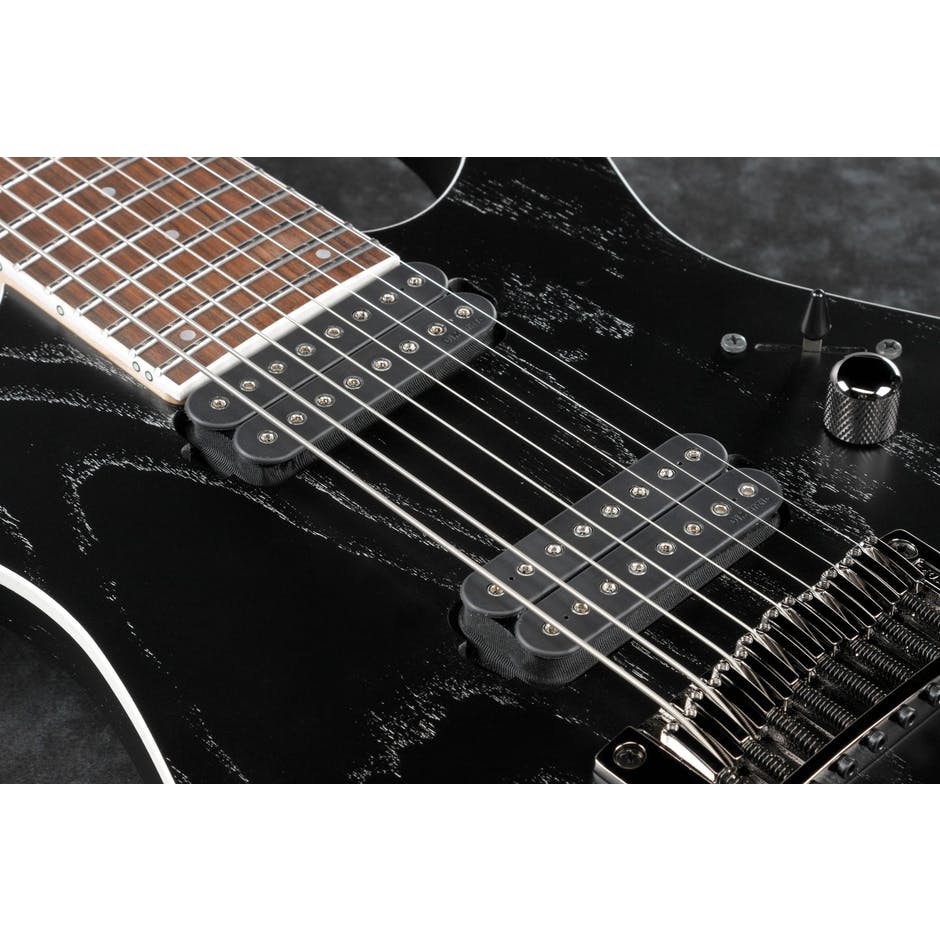 Ibanez Rg5328 Ldk Prestige Japon 8-cordes Hh Ht Eb - Lightning Through A Dark - Bariton elektrische gitaar - Variation 3