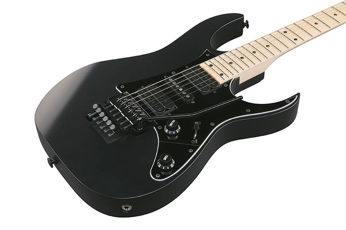Ibanez Rg550 Bkf Genesis Jap Hsh Fr Mn - Black Flat - Elektrische gitaar in Strat vorm - Variation 2