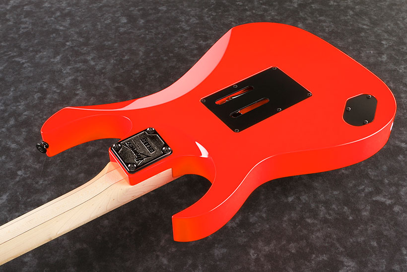 Ibanez Rg550 Rf Genesis Japon Hsh Fr Mn - Road Flare Red - Elektrische gitaar in Str-vorm - Variation 2