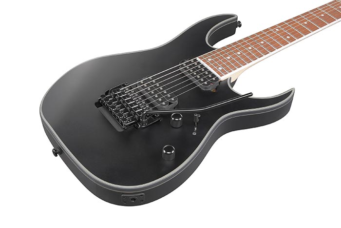 Ibanez Rg7420ex Bkf Standard 7c 2h Ht Jat - Black Flat - 7-snarige elektrische gitaar - Variation 2