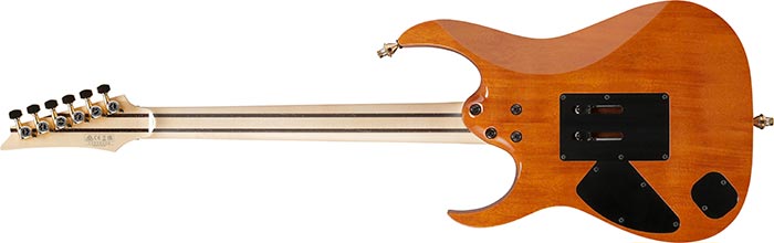Ibanez Rg8570em Nt J.custom Jap Hsh Dimarzio Fr Rw - Natural - Elektrische gitaar in Strat vorm - Variation 1