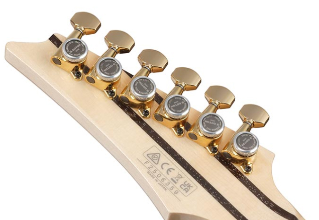 Ibanez Rg8570em Nt J.custom Jap Hsh Dimarzio Fr Rw - Natural - Elektrische gitaar in Strat vorm - Variation 6