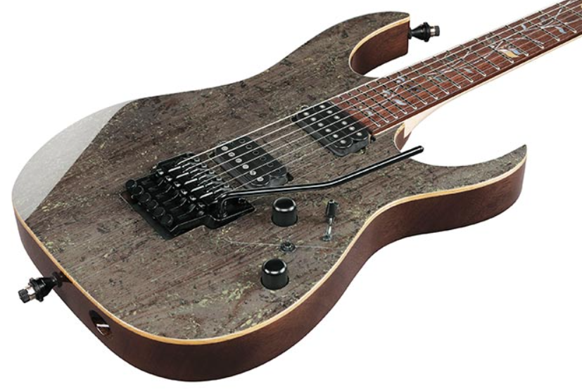 Ibanez Rg8620 Bqz J.custom Jap 2h Dimarzio Fr Eb - Black Quartz - Elektrische gitaar in Strat vorm - Variation 1