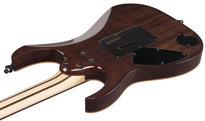 Ibanez Rg8620 Bqz J.custom Jap 2h Dimarzio Fr Eb - Black Quartz - Elektrische gitaar in Strat vorm - Variation 4