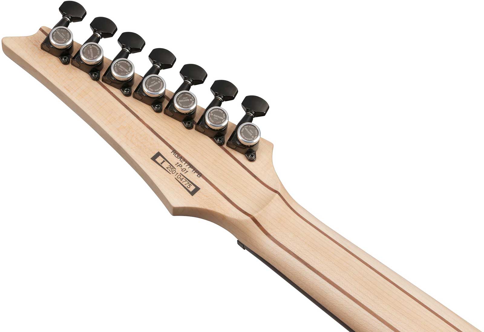 Ibanez Rga217p1pb Drl Premium 7c 2h Dimarzio Ht Eb - Deep Twilight Burst - Elektrische gitaar in Strat vorm - Variation 4