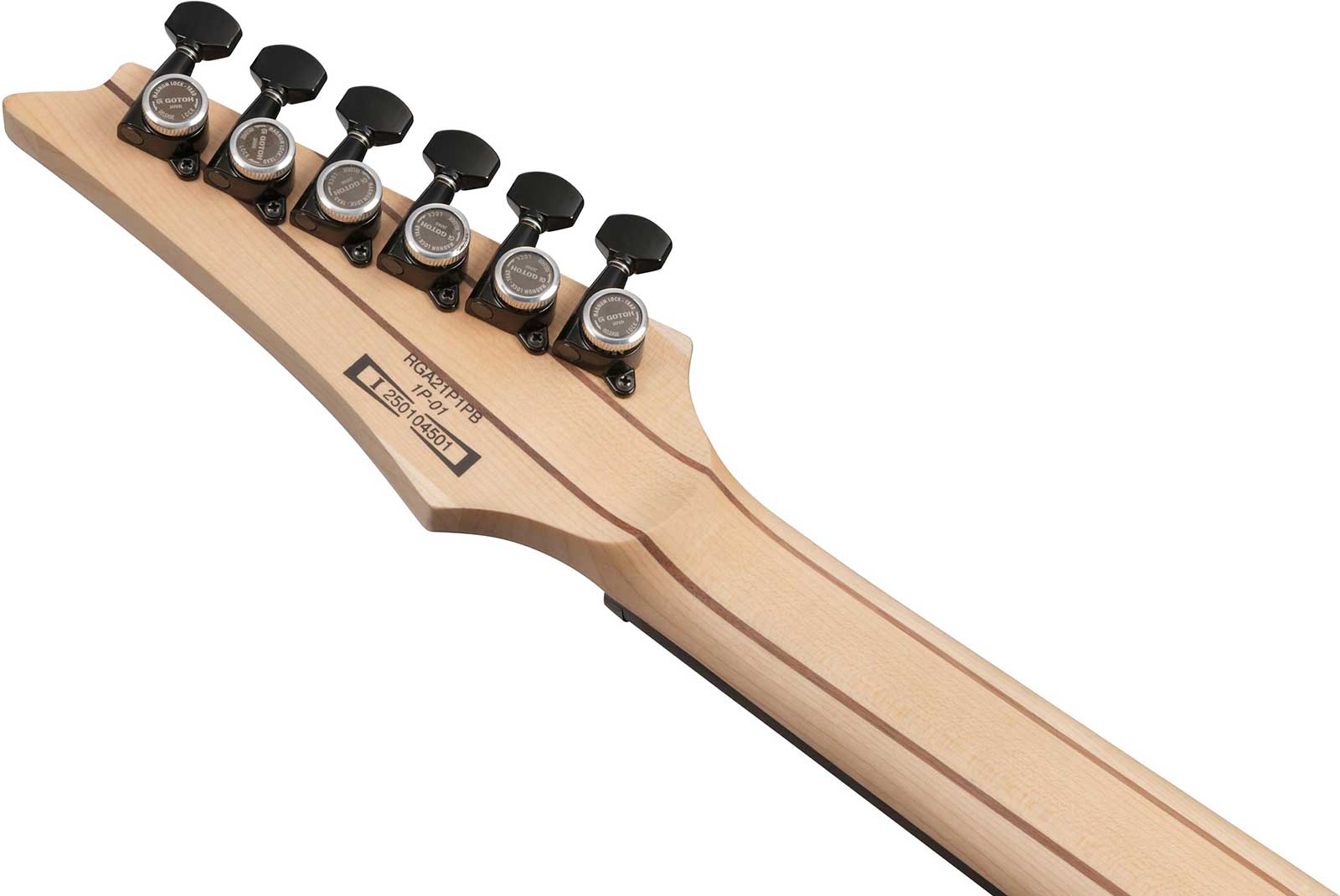 Ibanez Rga21p1pb Drl Premium 2h Dimarzio Ht Eb - Deep Twilight Burst - Elektrische gitaar in Strat vorm - Variation 4