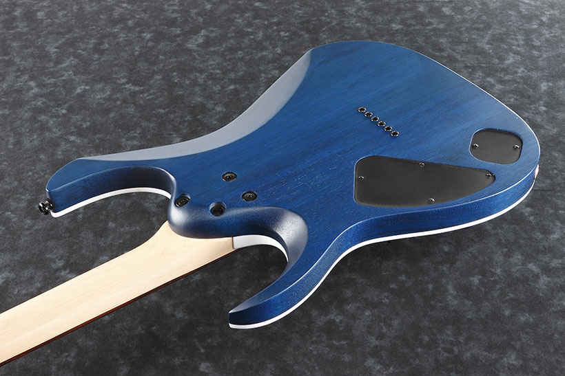 Ibanez Rga42fm Blf Standard Hh Ht Jat - Blue Lagoon Burst Flat - Elektrische gitaar in Str-vorm - Variation 2