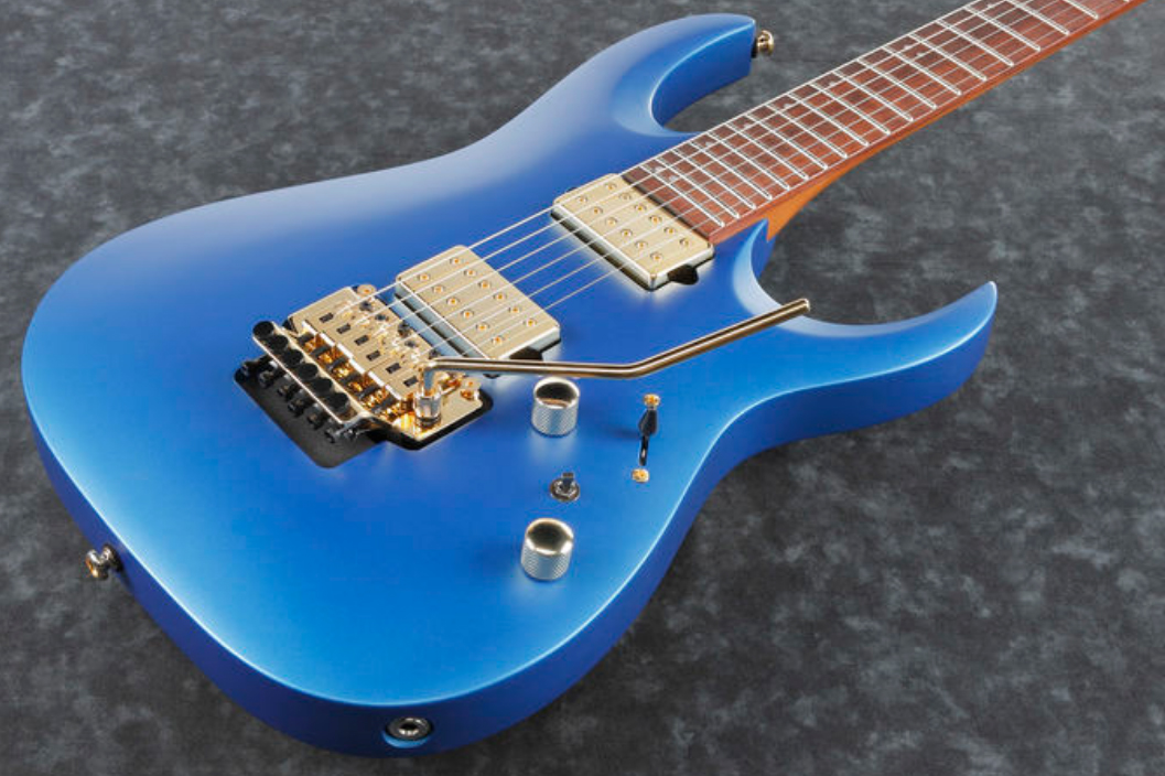 Ibanez Rga42hpt Lbm Standard  Hh Fr Jat - Laser Blue Matte - Elektrische gitaar in Str-vorm - Variation 2
