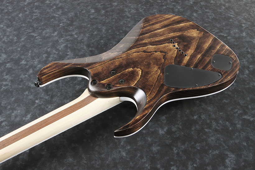 Ibanez Rgaix7u Abs Iron Label 7-cordes Hh Ht - Antique Brown Stained - 7-snarige elektrische gitaar - Variation 3