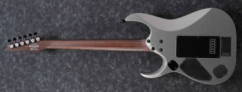 Ibanez Rgd61alet Mgm Axion Label Hh Fishman Fluence Ht Evertune Eb - Metallic Gray Matte - Elektrische gitaar in Str-vorm - Variation 1